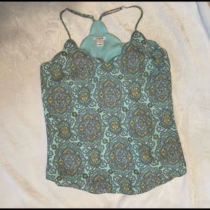 J Crew light green summer shirt